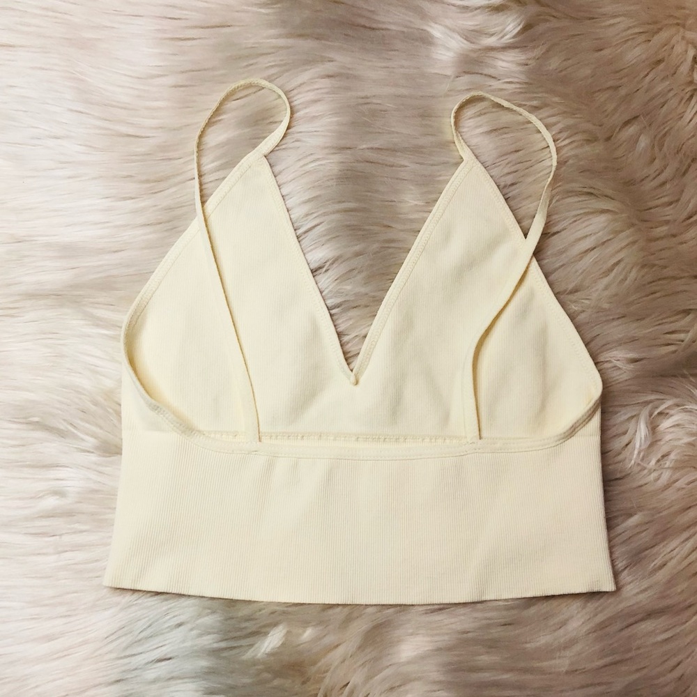 FREE PEOPLE Ali Low Back Seamless Bra M/L - Picture 6 of 9